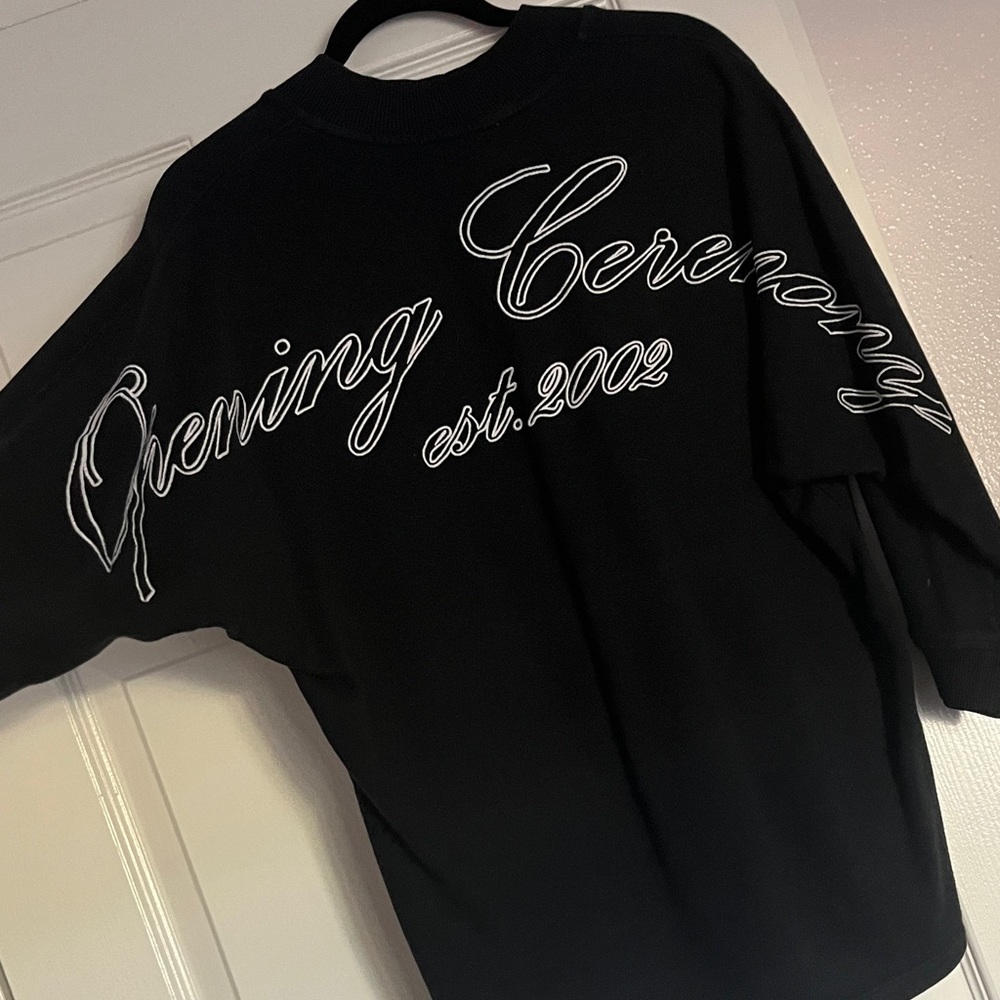 Opening Ceremony Embroidered Dolman Sweatshirt